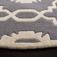 thumbnail image 5 of Safavieh Chatham Tapis Contemporain Gris Foncé - Rond 5 Pieds, 5 of 5