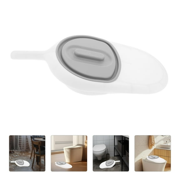 Raindrops 1Pcs Multi Sloped Bedpan for Bowel Care and Patient Care in Home Care and Nursing Homes
