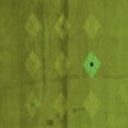 thumbnail image 1 of Ahgly Company Indoor Square Abstract Green Modern Area Rugs, 6' Square, 1 of 4