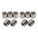 thumbnail image 4 of 50PCS Cylindrical Coupling Nuts 304 Stainless Steel Female Thread Nut M6 Round Connector Nuts, 4 of 5