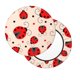 thumbnail image 2 of Balery Red Ladybug Fundas de asiento para taburete de bar redondo de tela de terciopelo ajustables que protegen de arañazos y manchas para sillas de 14 a 17 pulgadas.-12 inch, 2 of 7