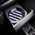 thumbnail image 3 of FMSHPON Theme Red Anchor Blue Stripes Set of 4 Car Coaster for Drinks, Absorbent Ceramic Stone Coasters Cup Mat with Cork Base for Home Kitchen Room Coffee Table Bar Decor, 3 of 5