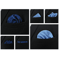 thumbnail image 4 of 5 Pieces Assorted Mens Silk Pocket Square Handkerchiefs Set Lot 30, 4 of 7