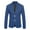 Blue, variant on Spring And Summer New Men'S Fashion Suit Men'S Fashion Slim Fit Cotton And Material Small Suit