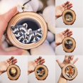 thumbnail image 3 of OUSITAID Exquisite Hanging Pendant Widely Use Wood Animal Pattern Xmas Tree Ornament for Festival, 3 of 10