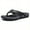 Black, variant on Unisex Acupoint Massage Flip-Flop Sandals – Arch Support Lightweight T-Strap Sandals for Indoor, Outdoor & Beach Use