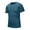 Green, variant on USNSM Men's Plus Size T-Shirts Quick Dry Lightweight Gym Shirts Moisture Wicking Rash Guard Short Sleeve Sun Workout Clothes Plain Top Gray XXXL