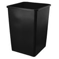 thumbnail image 4 of 140 Qt. 35 Gallon 132 Liters Black Square Trash Can. Kitchen Garbage Can Recycle Bin Trash Can Outdoor, 4 of 5