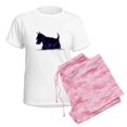 thumbnail image 6 of CafePress - Women's Light Pajamas - Women's Short Sleeve Print T-Shirt and Pants Light Cotton Pajama Set, 6 of 7