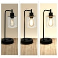 thumbnail image 5 of Lavish Home Lamp with USB Charging Ports, Touch Control, LED Bulb (Black), 5 of 8