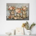 thumbnail image 6 of Farmhouse Bathroom Wall Art - Hummingbird & Floral Mason Jar Canvas Print, Inspirational Quotes Framed Artwork for Living Room, Bedroom & Bathroom, 6 of 7