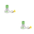 thumbnail image 2 of Billuyoard Accesorio de aireador para grifo de baño, cabezal de ducha, difusor de grifo de agua a prueba de salpicaduras, boquilla de ahorro de agua, tipo Tipo Normal Verde 2piezas Billuyoard CBP352491, 2 of 6