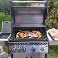 thumbnail image 6 of Universal Cast Iron Griddle 23" X 16",Pre-Seasoned Nonstick Coating Stovetop Griddle For All Gas Grills And 4 Burner Range Oven,Cast Iron Grill Pan for Stove Top With Extra High Sidewalls, 6 of 8