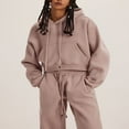 thumbnail image 3 of Sweat à Capuche à Manches Longues pour Femme, 3 of 6