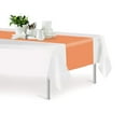 thumbnail image 3 of Peach 6 Pack Premium Disposable Plastic Table Runner 14 x 108 Inch. Decorative Table Runner for Dinner Parties & Events, Decor By Grandipity, 3 of 3