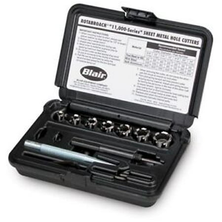 

Blair 11090 15 Piece Rotabroach Spot Weld Cutter Kit Hole Saw Kit