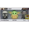 The Mandalorian 3D Foam Character Bag Clips - 3 pc Collector's Set