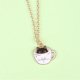 thumbnail image 4 of Collar con colgante de esmalte de Metal de gato de taza de café de dibujos animados para mujer, accesorios de joyería bonitos, regalo creativo para amigos, moda, 4 of 4