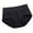 Black, variant on Audhol Womens Underwear Cotton No Show Underwear for Women Black L