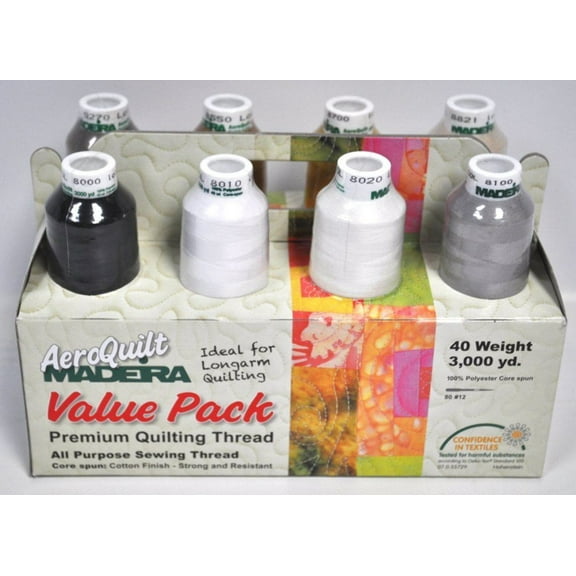 Madeira Aeroquilt Premium Quilting Thread Value Pack 9130BVP