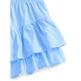 thumbnail image 3 of Wonder Nation Toddler Girls Patriotic Tank Top and Shorts Outfit Set, 2-Piece, Sizes 12M-5T, 3 of 3