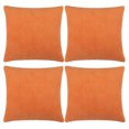 thumbnail image 1 of Unique Bargains Housse de Coussin Décorative à Rayures Maïs en Polyester, 4 Pcs, pour Sofa, 1 of 10