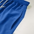 thumbnail image 7 of KIHOUT Men's Solid Quick-Dry Swim Trunks - Polyester, Elastic Drawstring Waist, Lined Design for Beach, Pool, Swimming and Summer Casual Wear, 7 of 7