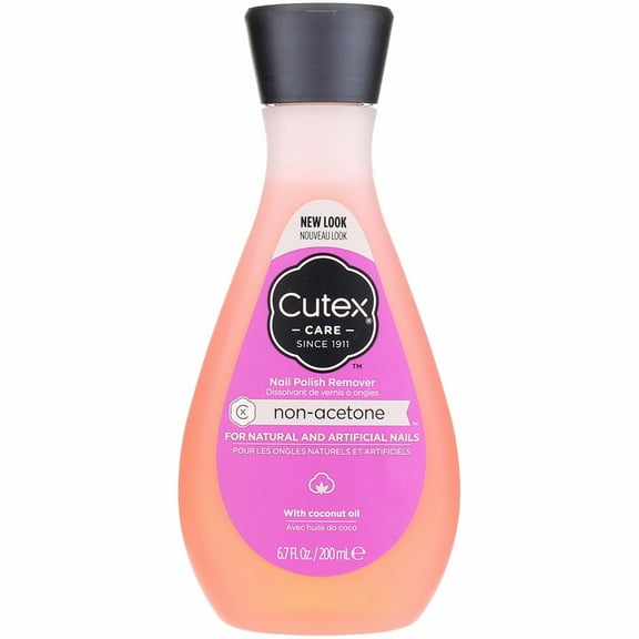 Cutex Non-Acetone Nail Polish Remover, 6.76 Oz