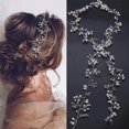 thumbnail image 1 of Accesorios para el cabello de novia Diadema de perlas y cristales, 1 of 4