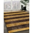 thumbnail image 2 of Ahgly Company Indoor Rectangle Abstract Bakers Brown Abstract Area Rugs, 7' x 10', 2 of 6