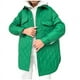thumbnail image 5 of Chaqueta de algodón con solapa larga, suelta, cálida, con rejilla de diamantes, chaqueta de algodón gruesa versátil para mujer, 5 of 5