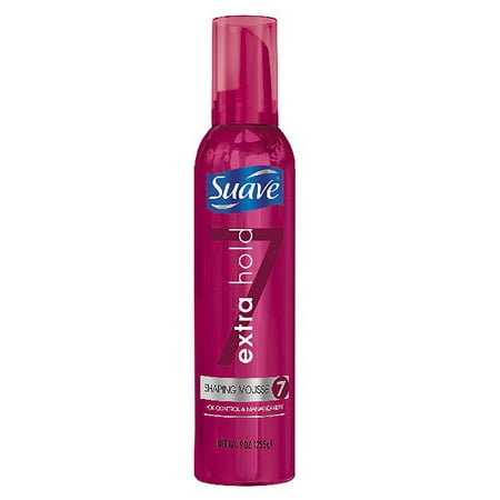 (3 pack) Suave Extra Hold Shaping Mousse, 9 oz