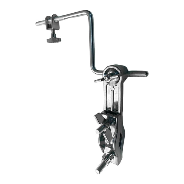 Soporte de abrazadera para cencerro de bombo, piezas duraderas, accesorios de montaje, tambor de jazz con curva de extensión