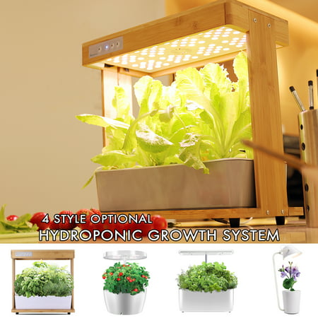 35w Indoor Led Plant Grow Lighting Desk, Indoor Herb Garden Kit With Light