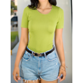 thumbnail image 4 of Player Mujer Texturizada Unitalla Casual Stretch Blusa Dama Top, 4 of 5