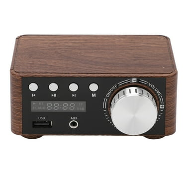 Mini Bluetooth 5.0 Power Amplifier Stereo HiFi Digital Amp 2 Channel 50W and 50W with USB Input