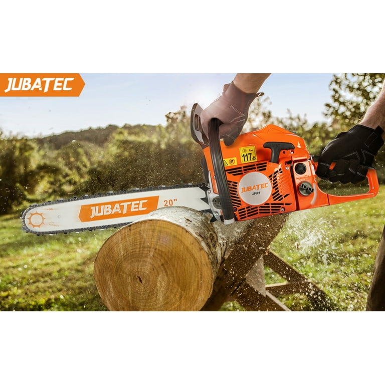 JUBATEC Gas Chainsaw 56.5cc 20 Inch Bar Chain Saw Gas Powered 2