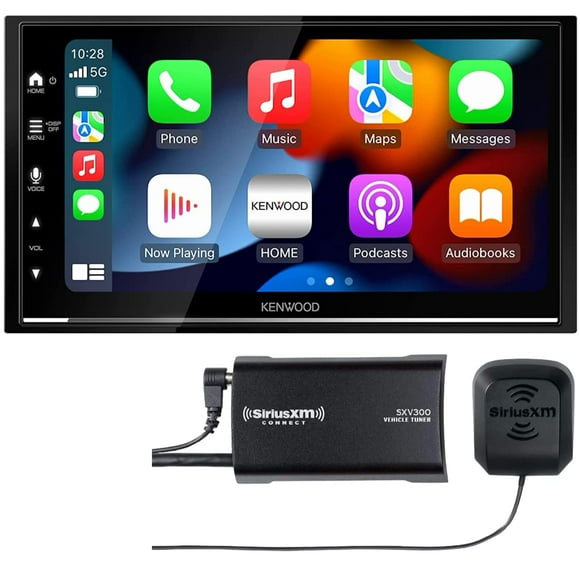 Estéreo de coche Kenwood DMX7709S con pantalla táctil Bluetooth de 6,8 pulgadas