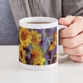 thumbnail image 4 of CafePress - Bouquet Of Sunflowers By Claude Monet Mugs - 11 oz Ceramic Mug - Novelty Coffee Tea Cup, 4 of 4