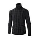 thumbnail image 1 of pstuiky camisa de manga larga para hombre, Suéter de punto de manga larga con cuello alto y moda informal para hombre Tops casuales para hombres m, 1 of 5