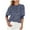 Navy, variant on Amvlyk Summer Tops for Women Round Neck Printed Casual T-Shirts Short Sleeve Blouse Clothes Summer Solid Color Loose Basic Tunic Tops for Trendy Beach Vacation Outfits