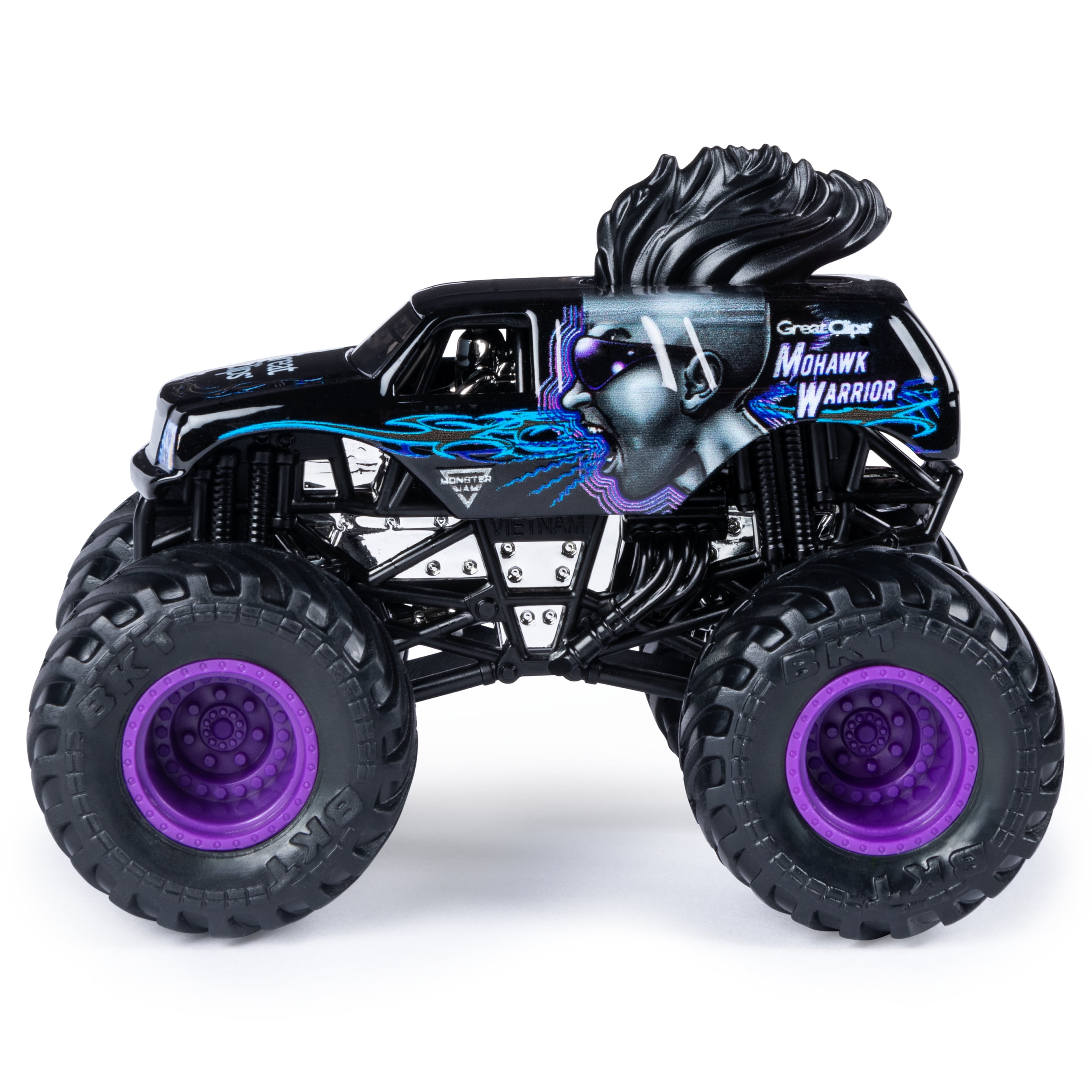 mohawk monster truck toy