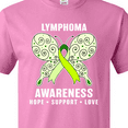 thumbnail image 4 of Inktastic Lymphoma Awareness Hope Support and Love T-Shirt, 4 of 5