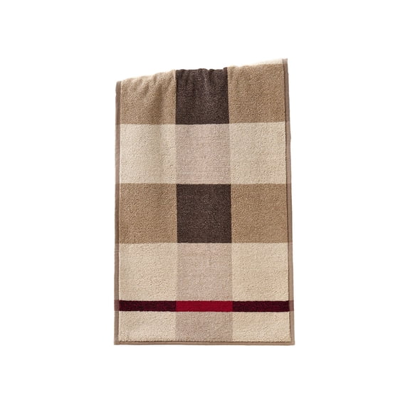 Cotton Bath Towel 34x73cm Large Soft Absorbent Thickened Bathroom Towel for Men and Women
