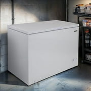 Frigidaire 10.3 Cu Ft Chest Freezer, White Garage Ready Deep Freezer for Basement, Kitchen, Bulk Food Storage