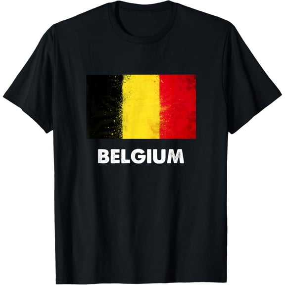 men and women can wear,Belgium Flag Jersey | Belgian T-Shirt