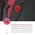 thumbnail image 4 of Minnieouse Broches Corsage Lapel Pin hecho a mano Insignias de boda Stick Trajes Decoraciones Hombres Boutonniere Favor Chaquetas Accesorios Accesorios de disfraces tipo 4 Minnieouse AP010212-04, 4 of 6