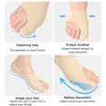 thumbnail image 4 of Corrector de juanetes pie Hallux Valgus enderezador de dedos almohadillas de alivio para el cuidado de los pies Ndcxsfigh Cuidado Belleza, 4 of 9