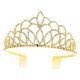 thumbnail image 1 of KAKOWELY Corona de cristal vintage para novia, diadema para el pelo para boda, tocado con joyas de diamantes de imitación, 1 of 4