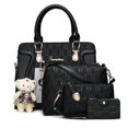 thumbnail image 1 of Set de bolsos a la moda, bolso de hombro Soperwillton Tote, 4 piezas, 1 of 7